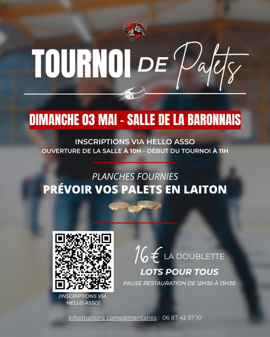 TOURNOI DE PALETS