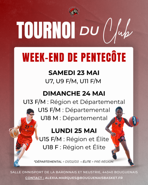 TOURNOI DU CLUB