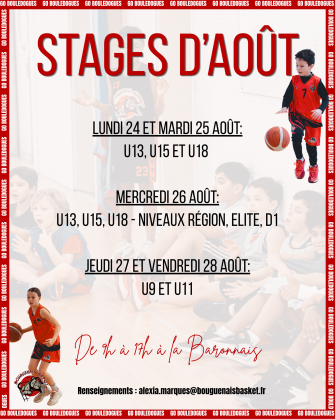 Stage de reprise 2026