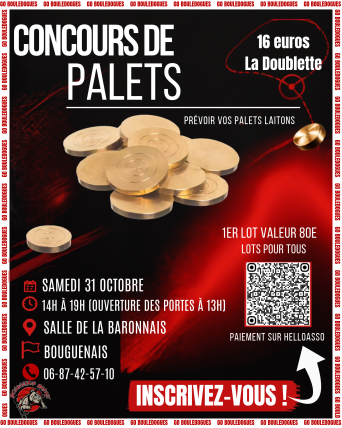 Tournoi de Palets oct 2026