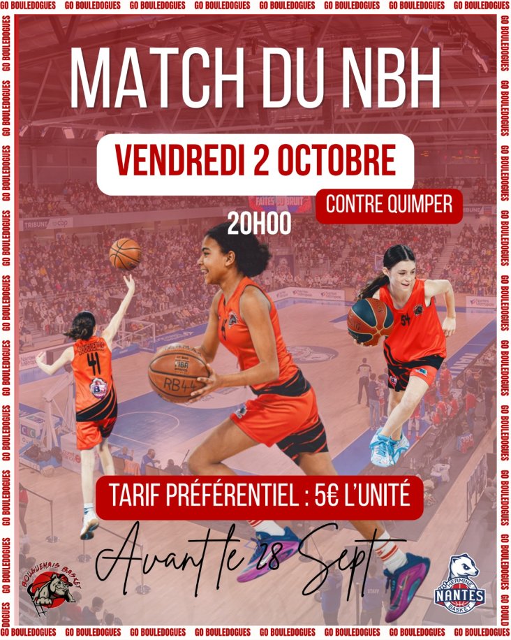 Match NBH VS QUIMPER